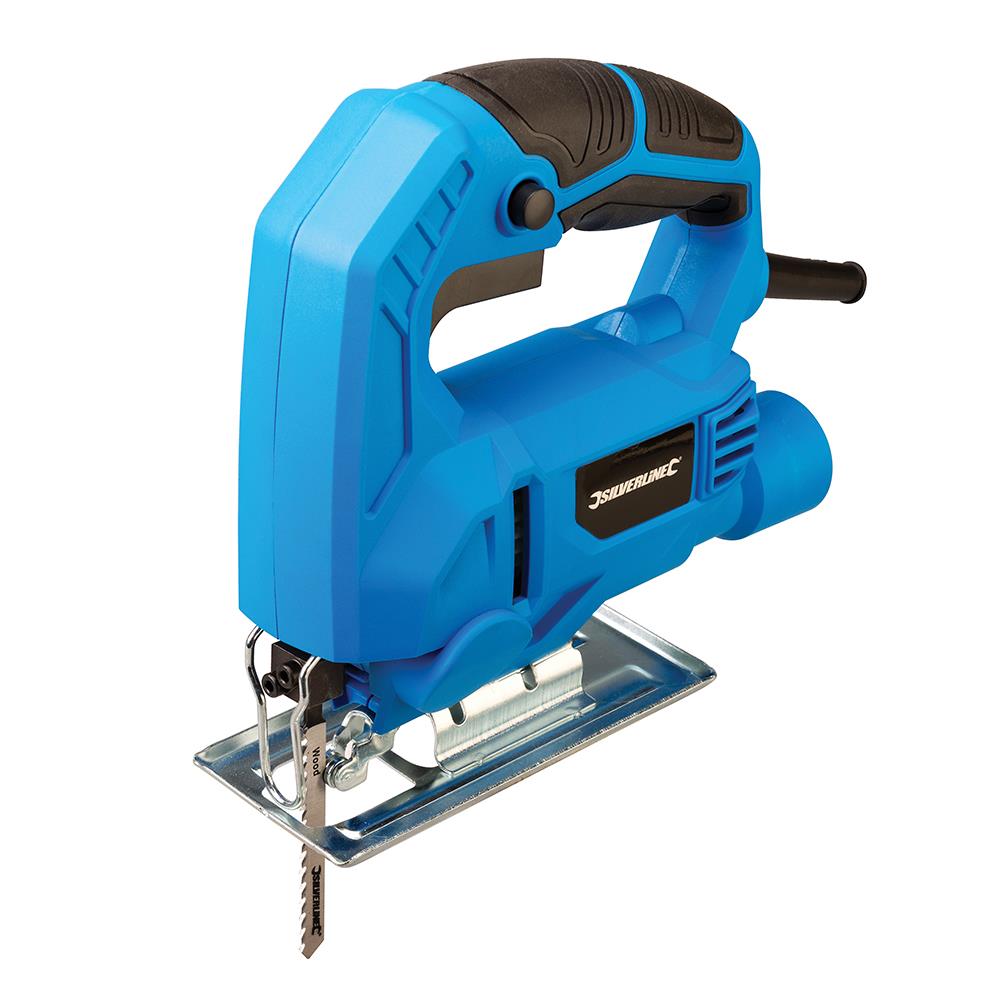 Silverline Electric Jigsaw 270462 - 450W DIY Jigsaw Cutting Tool