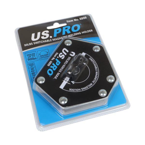 US PRO Tools 90Lbs Switchable Magnetic Welding Holder 30 45 60 75 90 105° 6899