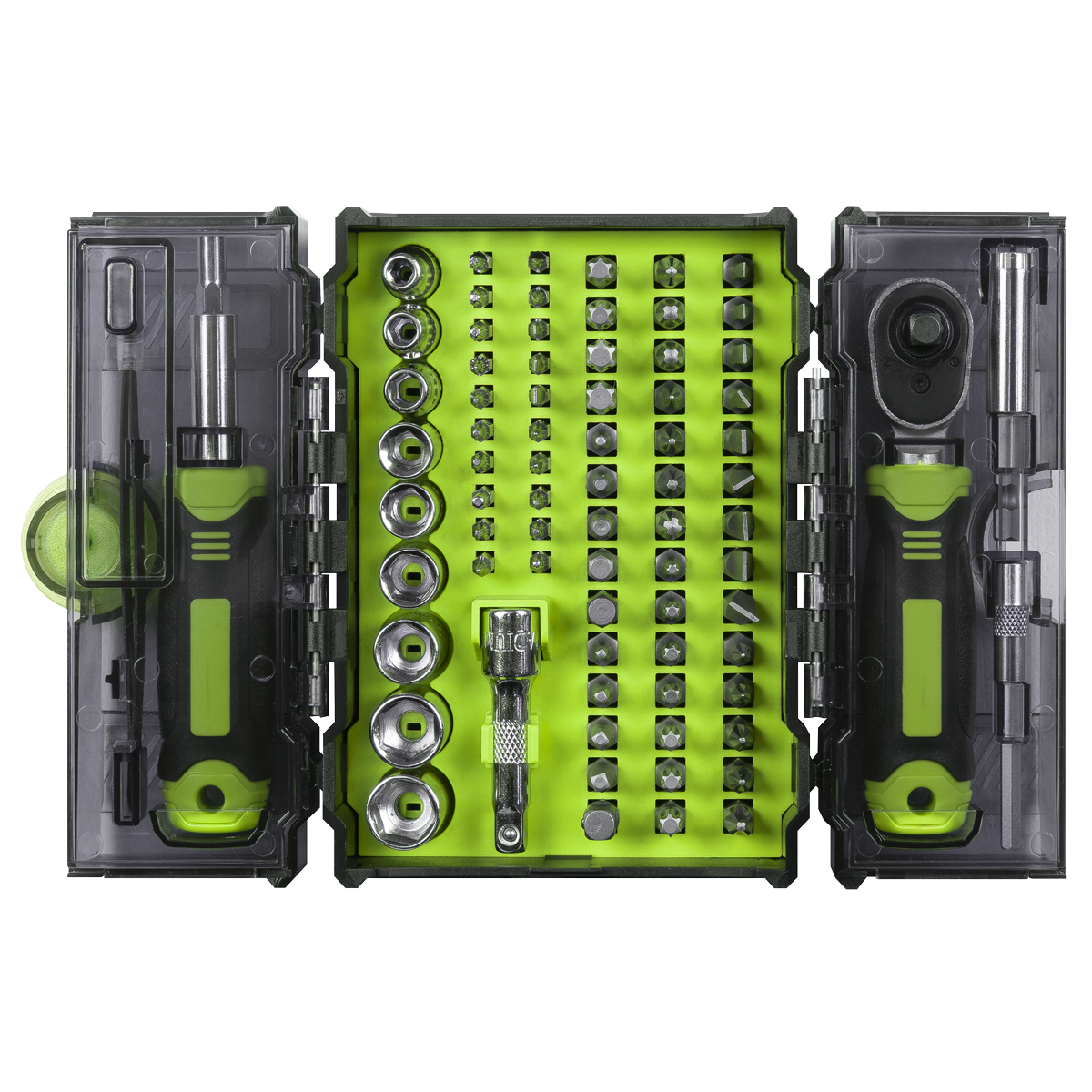 Sealey Siegen Socket & Bit Set 1/4"Sq Drive 78pc S01336
