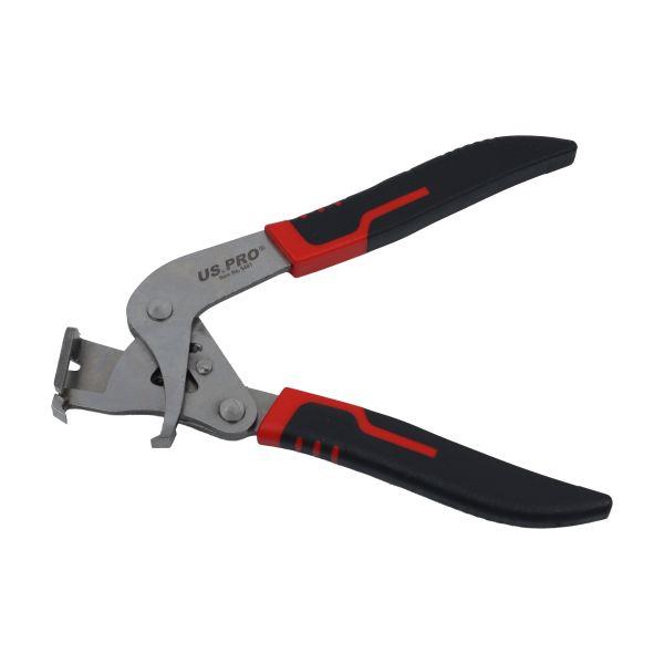 US PRO Tools Automotive Trim Clip Removal Pliers 162mm Spring Assisted 5487