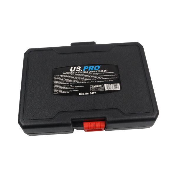 US PRO Tools Parking Sensor Hole Cutter Tool Set - 17 to 32mm 5477