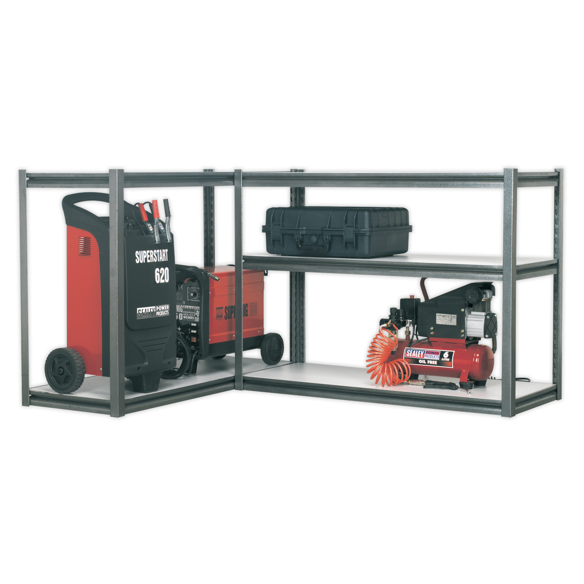 Sealey Racking Unit with 5 Shelves 600kg Capacity Per Level AP6548