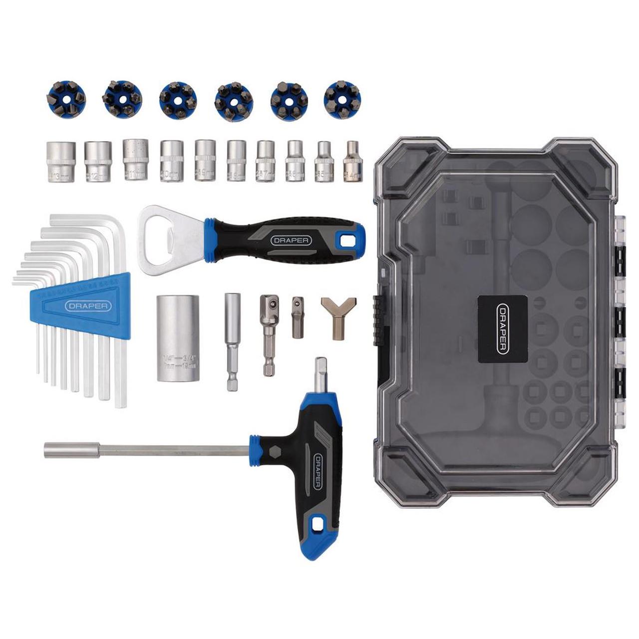 Draper Tools Christmas Advent Calendar 62 Piece Tool Set - 23453