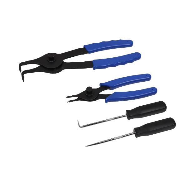 US PRO 10pc Heavy Duty Circlip Pliers Set - Internal & External 7400