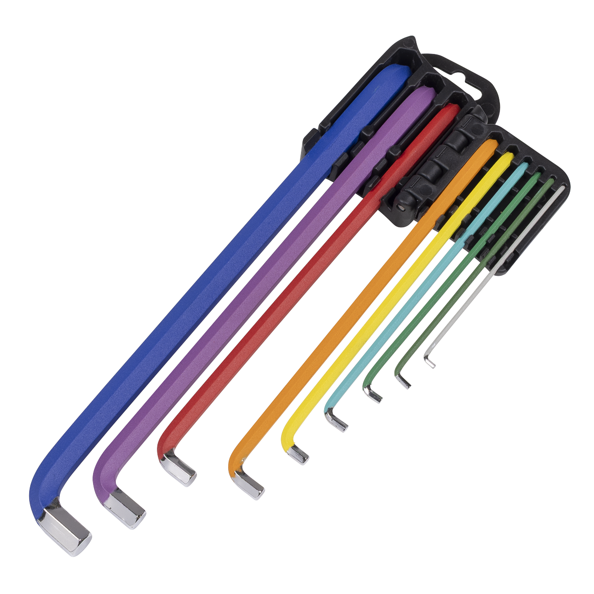 Sealey Premier Extra-Long Stubby Element Hex Key Set 9pc AK71740