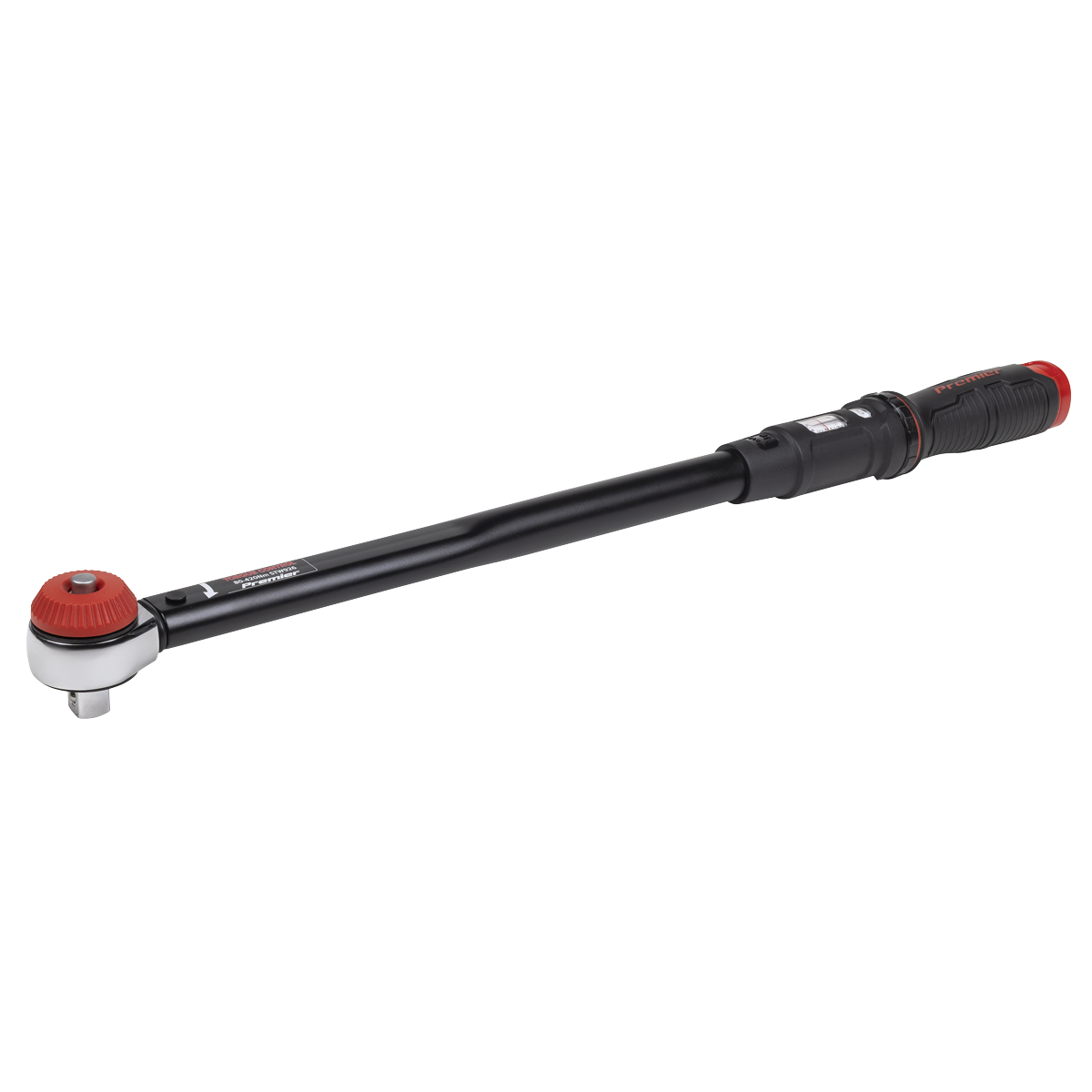 Sealey Premier Black Calibrated Micrometer Torque Wrench with 1/2"Sq Push-Through Drive 80-420Nm STW926