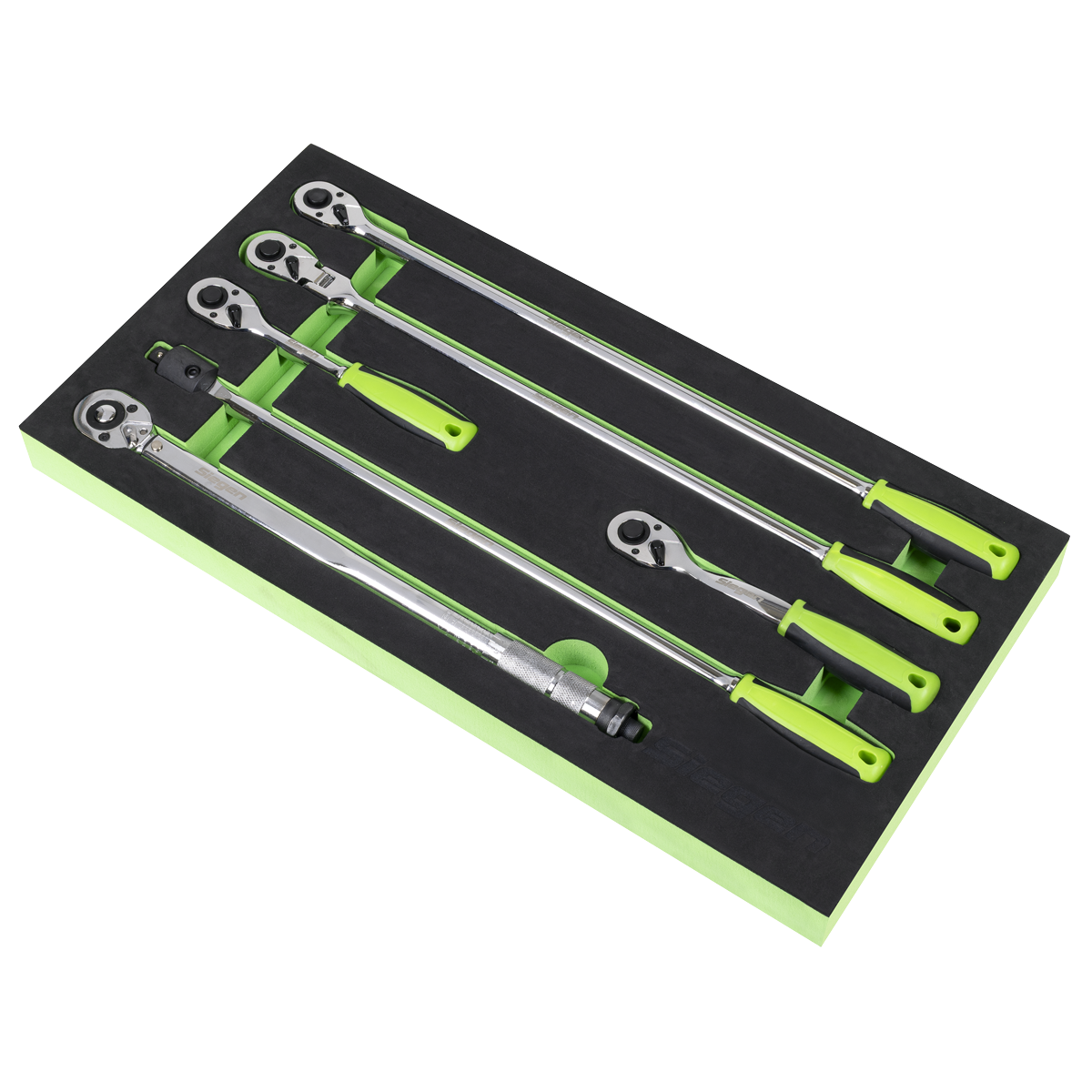 Sealey Siegen Ratchet Wrench, Breaker Bar & Torque Wrench Set 1/2"Sq Drive 6pc S01326