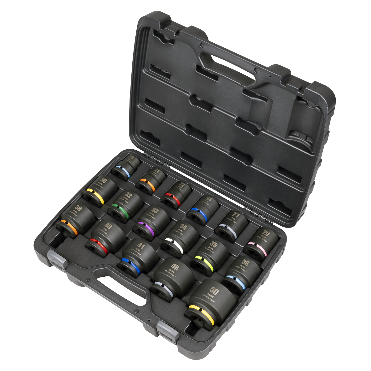 Sealey Premier Impact Socket Set 3/4"Sq Drive 17pc AK8892M