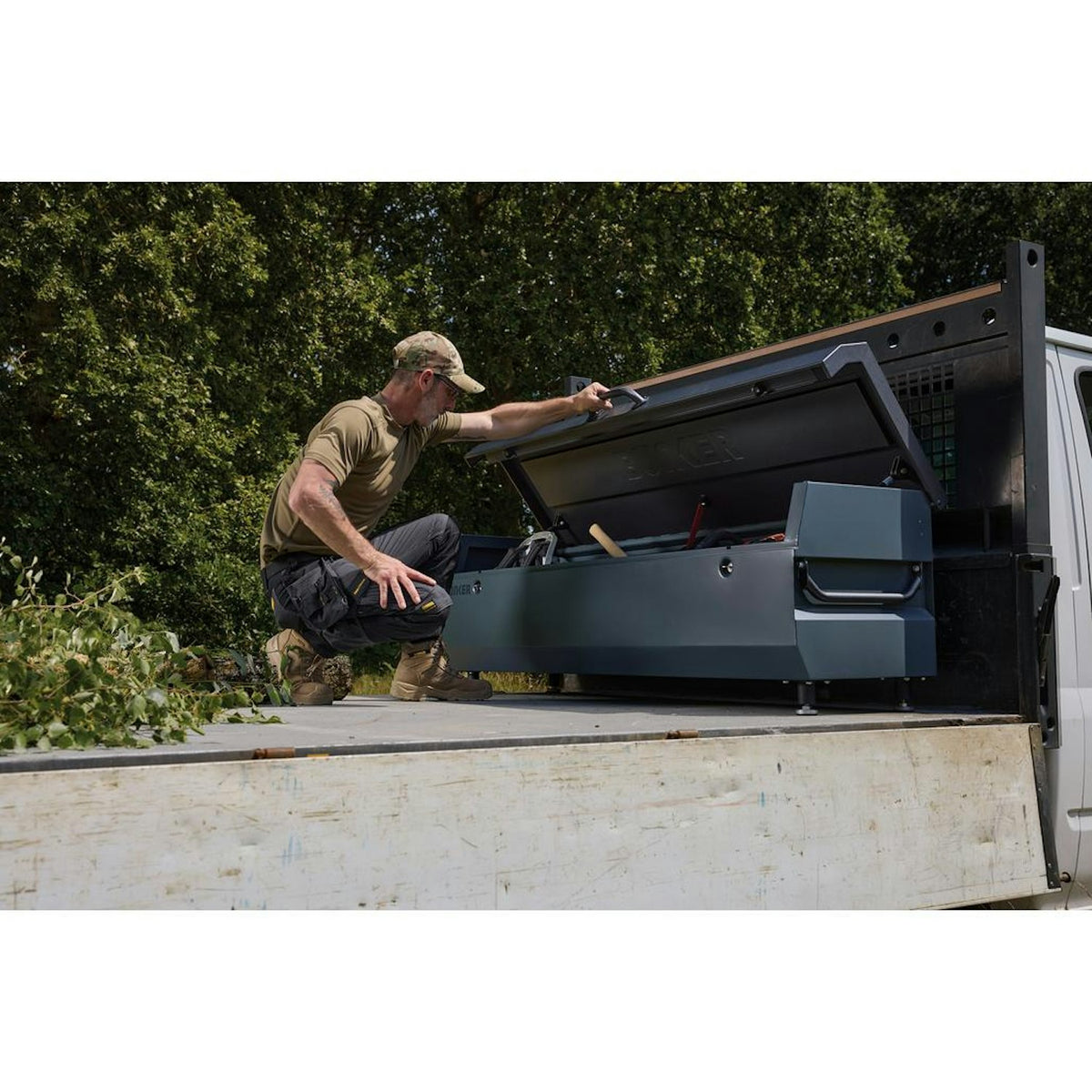BUNKER T3 Tipper Van Tool Box, 1815mm, Grey 29887 - image 10