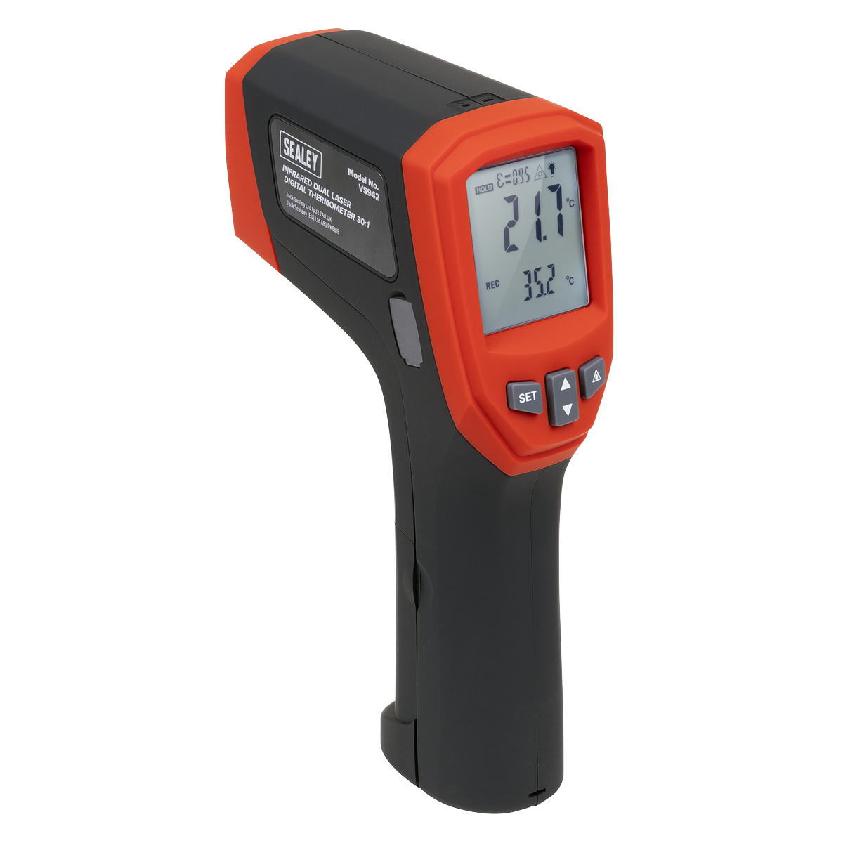 Sealey Infrared Dual Laser Digital Thermometer 30:1 VS942