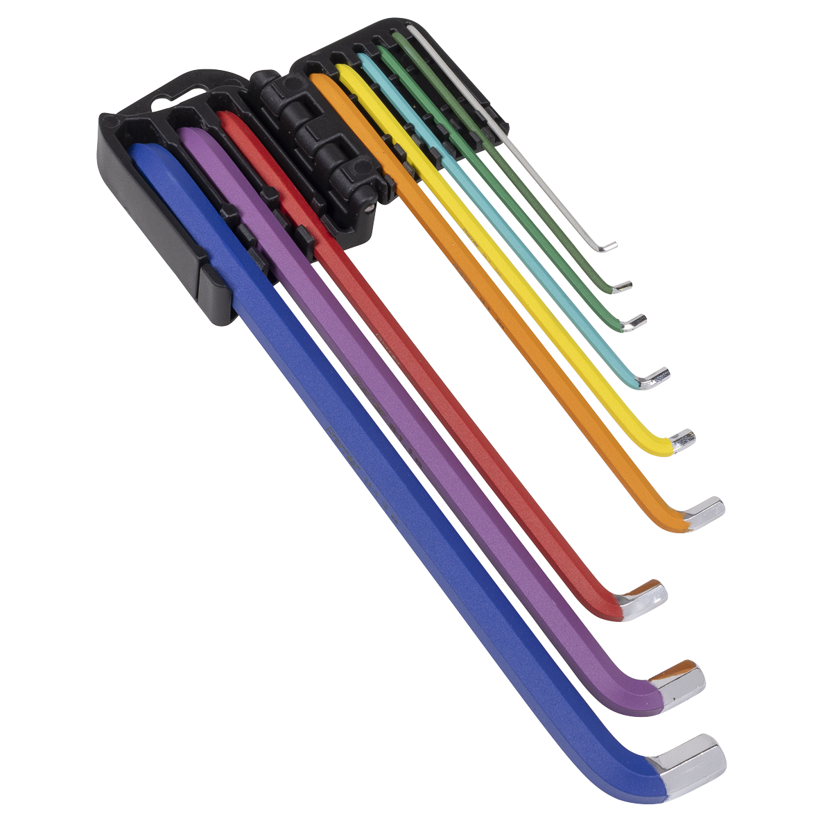 Sealey Premier Extra-Long Stubby Element Hex Key Set 9pc AK71740