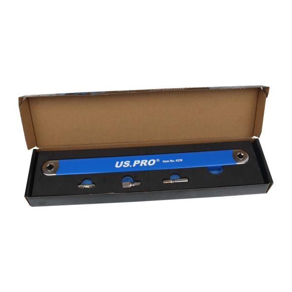 US PRO Tools Multifunction Offset Extension for Ratchet 15" 4239