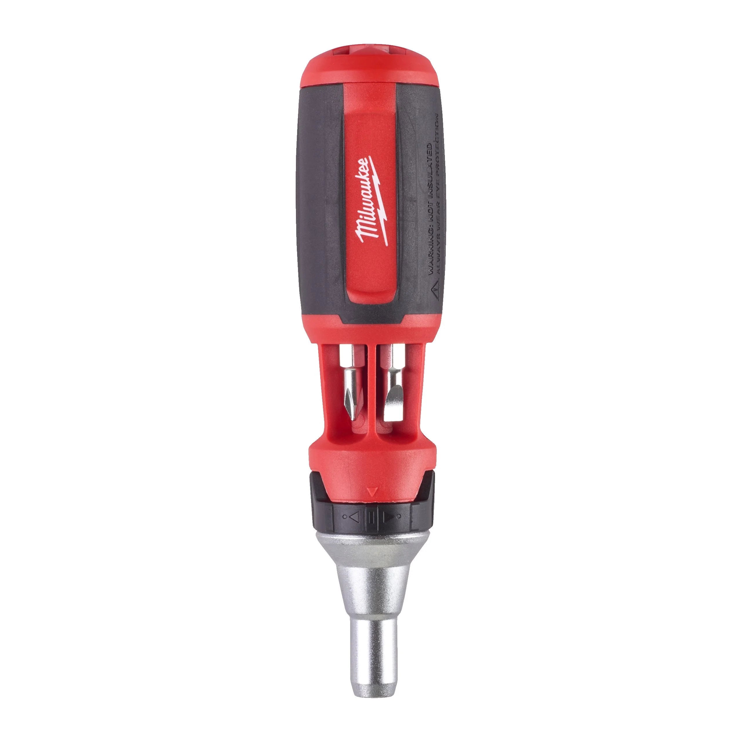 Milwaukee 9-in-1 Ratcheting Multi-Bit Screwdriver - Universal Shank 4932471598