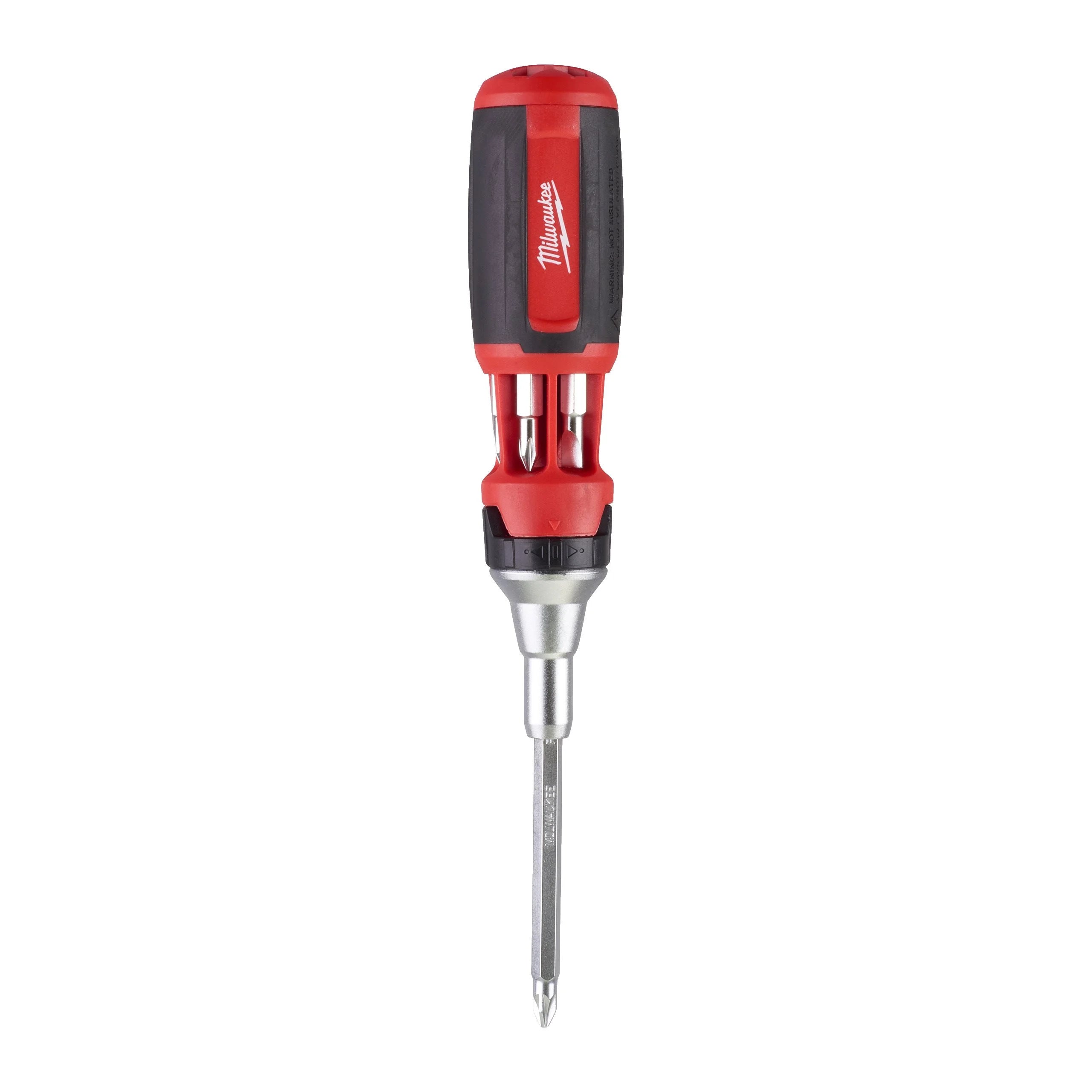 Milwaukee 9-in-1 Ratcheting Multi-Bit Screwdriver - Universal Shank 4932471598