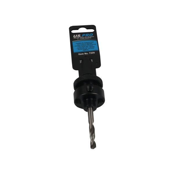 US PRO Tools Locking Arbor for Holesaws 32-152mm with Pilot Drill 7209