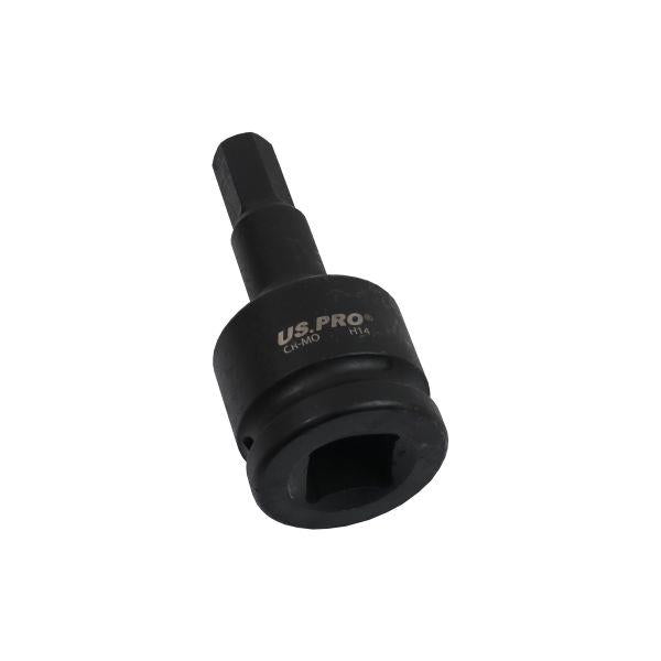 US PRO Tools 3/4" Drive Impact Hex Bit Socket H14 x 100mm 7576
