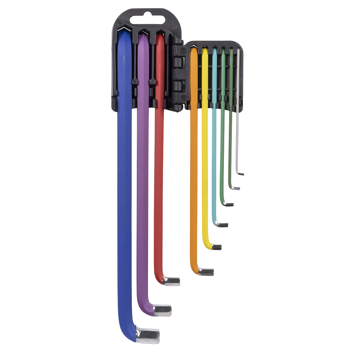 Sealey Premier Extra-Long Stubby Element Hex Key Set 9pc AK71740