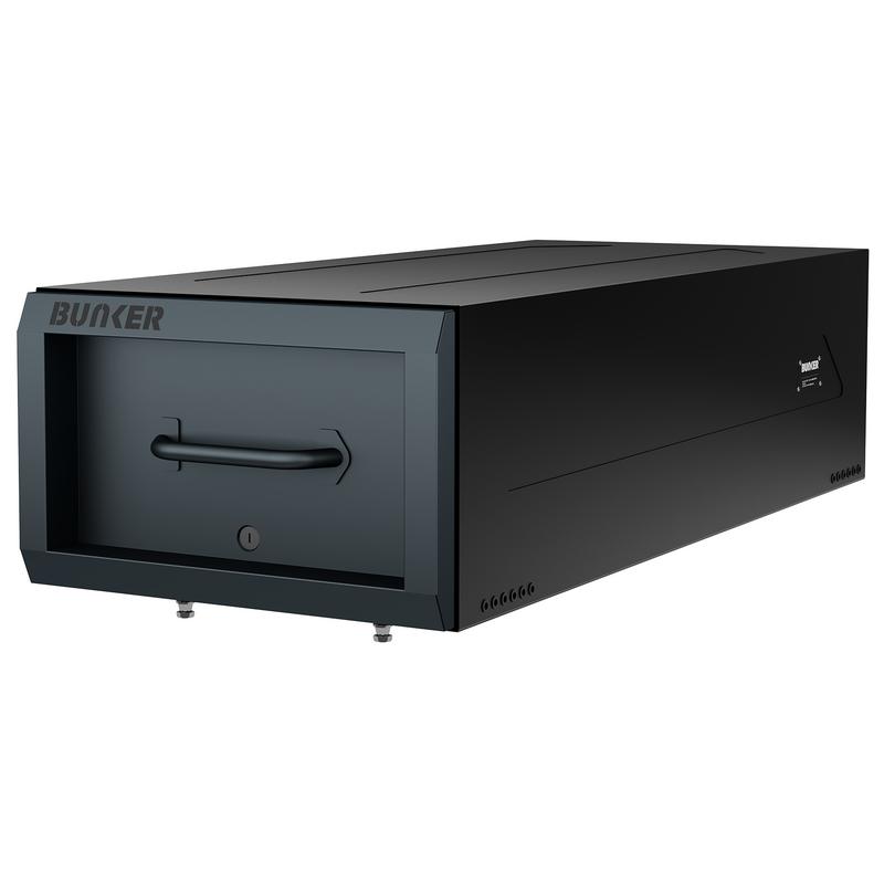 Bunker S1 Van Storage Sliding Drawer Box 500mm x 1200mm x 312mm Grey 07135