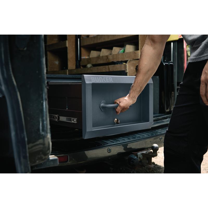 Bunker S1 Van Storage Sliding Drawer Box 500mm x 1200mm x 312mm Grey 07135