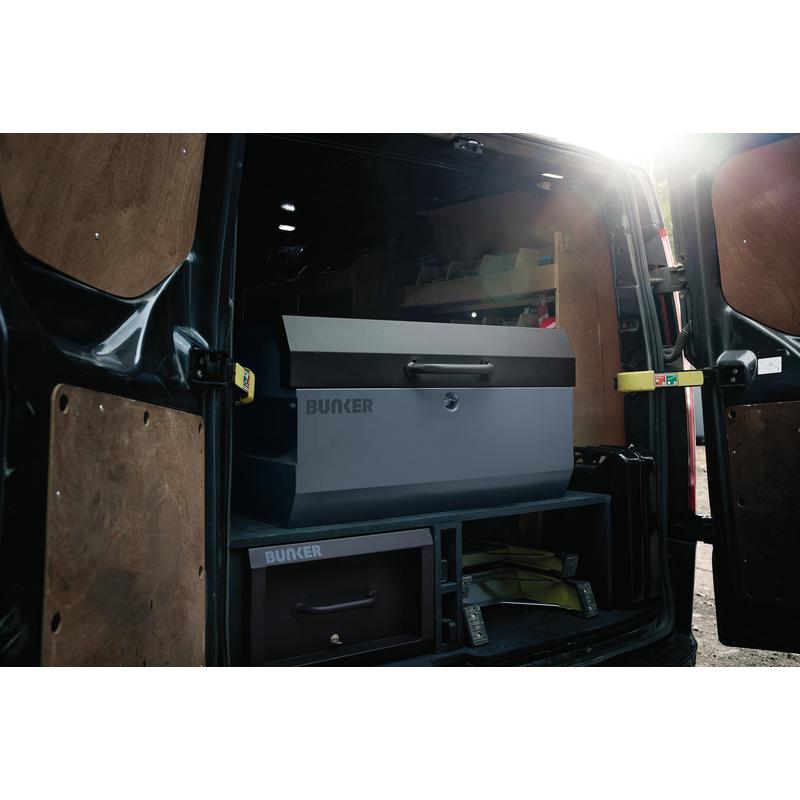 Bunker T1 Van Storage Box 935mm x 530mm x 490mm Grey 31770