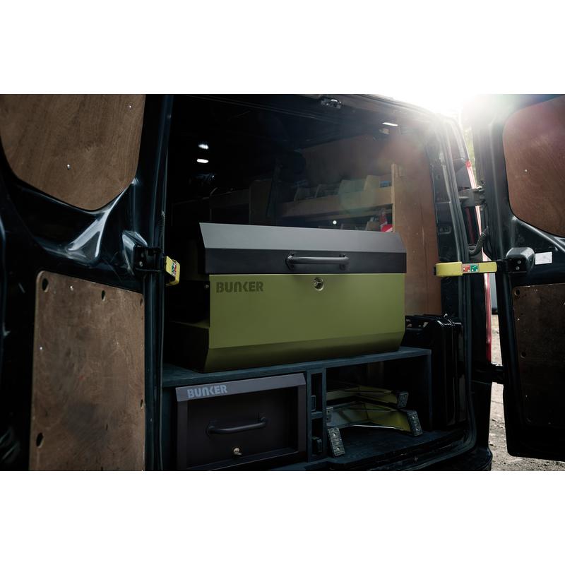 Bunker T1 Van Storage Box 935mm x 530mm x 490mm Green 31772