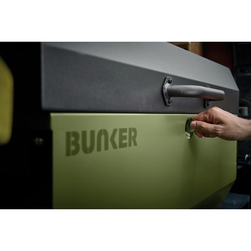 Bunker T1 Van Storage Box 935mm x 530mm x 490mm Green 31772