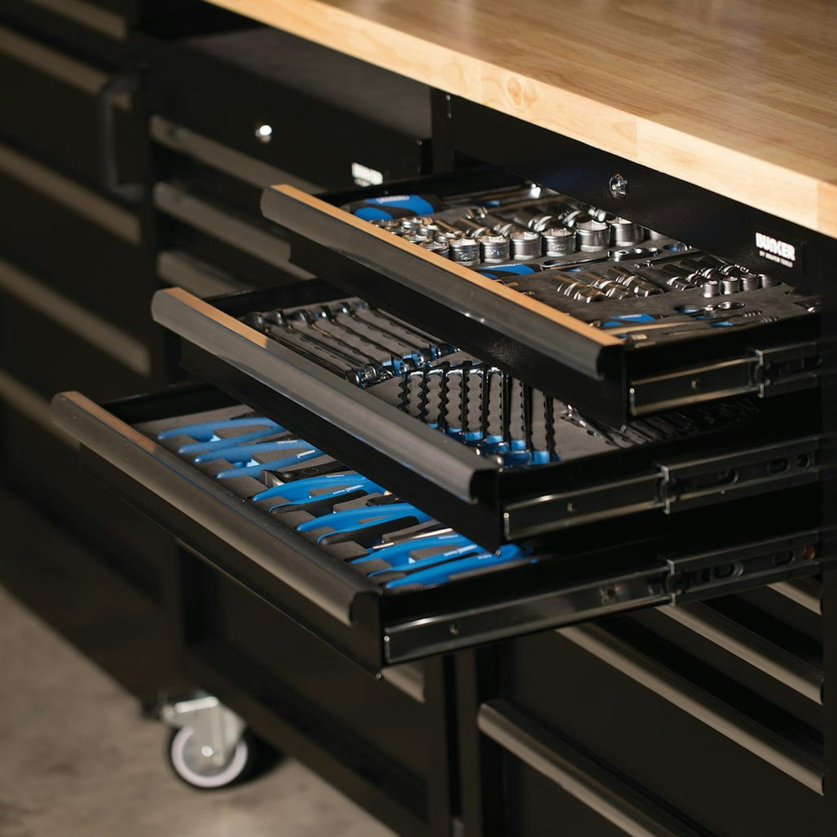 BUNKER Modular Mobile Cabinet, 7 Drawer, 646mm 29779 - image 3