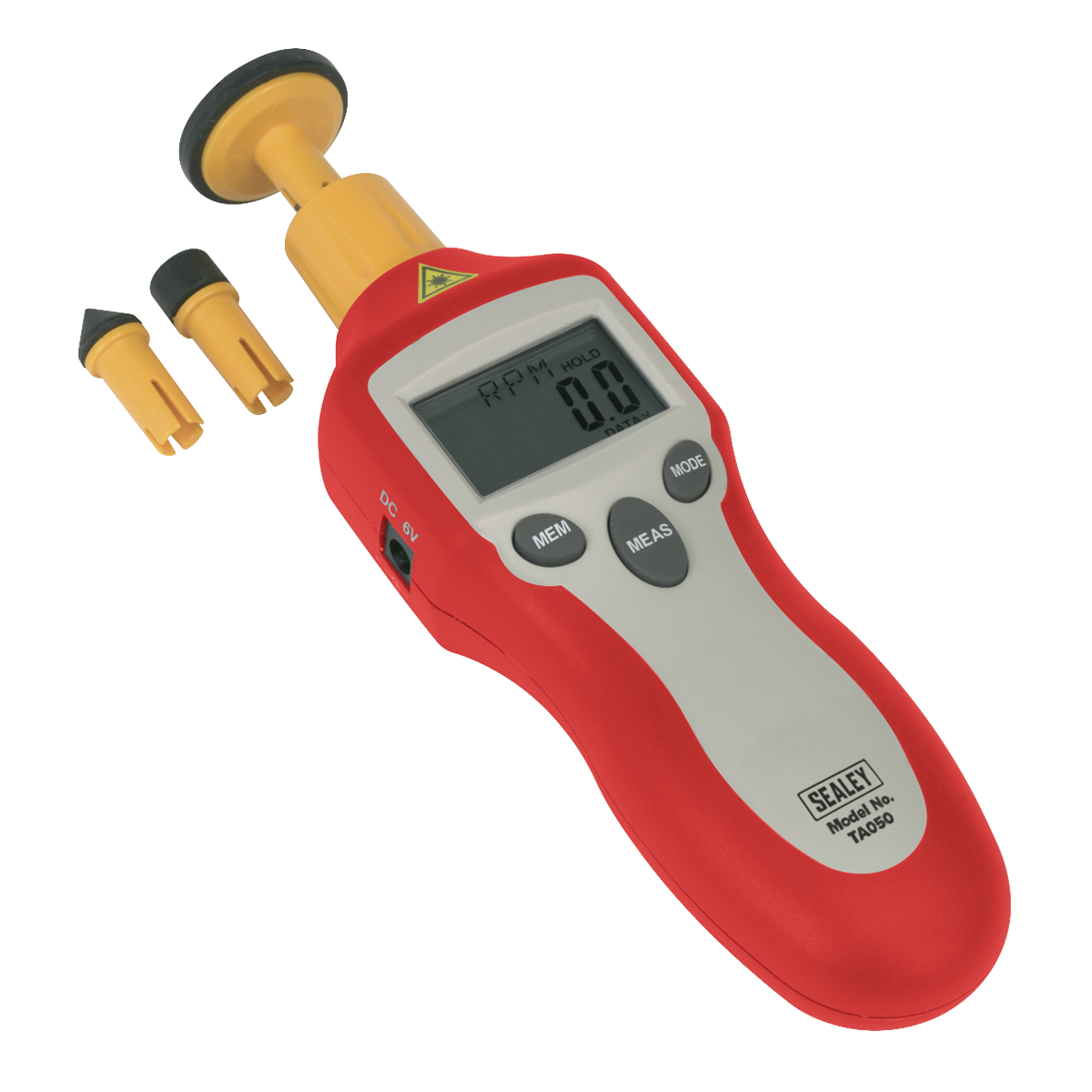 Sealey Contact/Non-Contact Digital Tachometer TA050