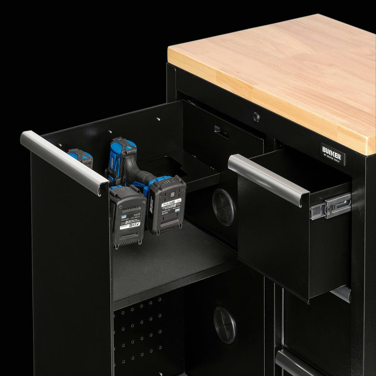 BUNKER Modular Power Tool Base Cabinet, 4 Drawer, 680mm 18843 - image 8