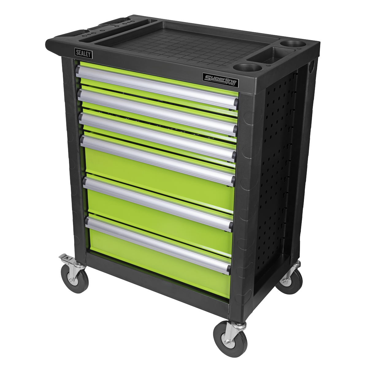 Sealey Superline Pro® Rollcab 6 Drawer with 173pc Siegen Tool Kit S01337