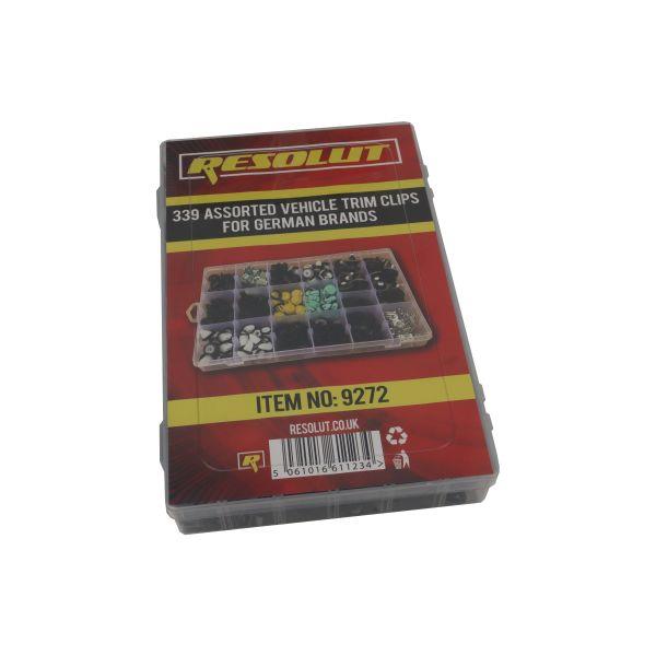 RESOLUT 339 Assorted Vehicle Trim Clips For German Brands 9272