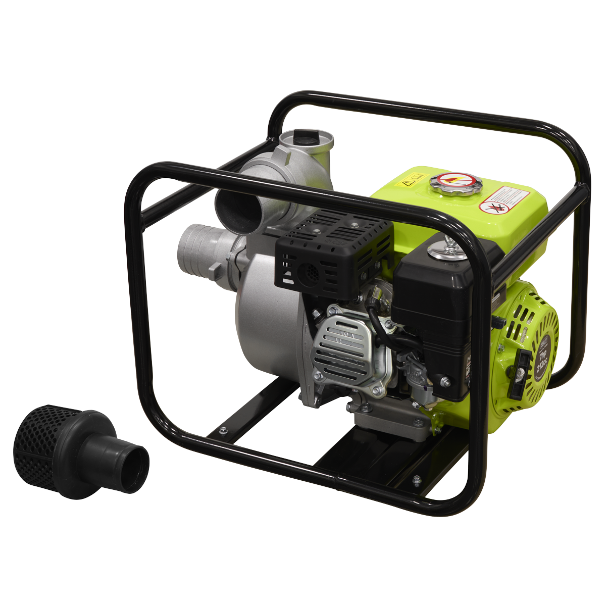 Sealey Petrol Powered Water Pump 80mm 6.15hp 4-Stroke Engine PWP80