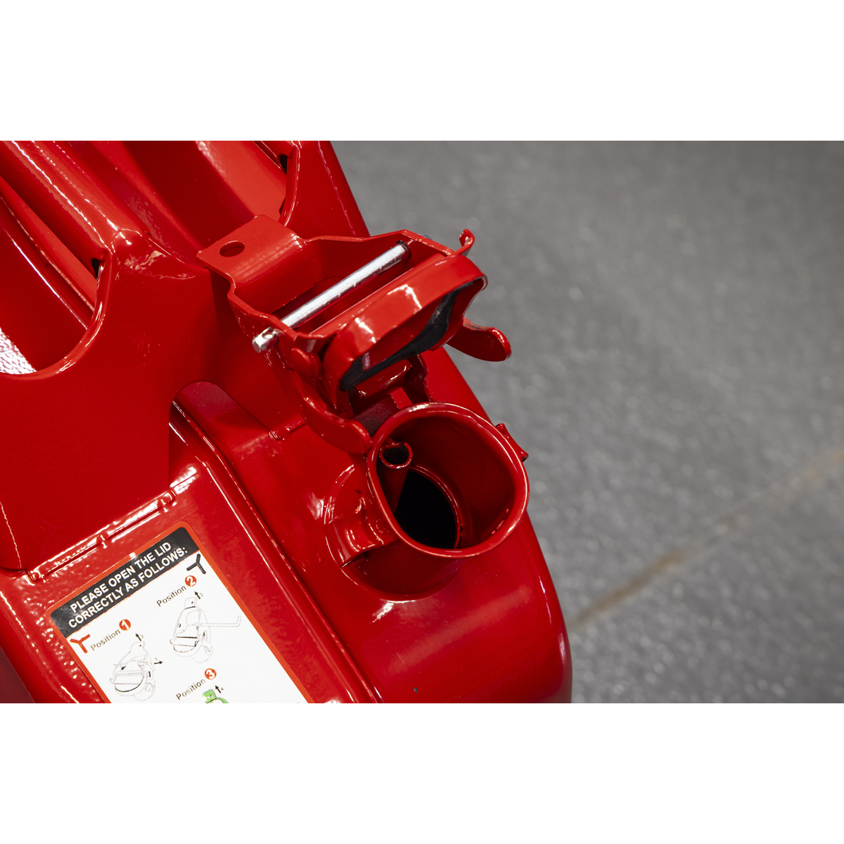 Sealey Jerry Can 20L - Red JCY20R