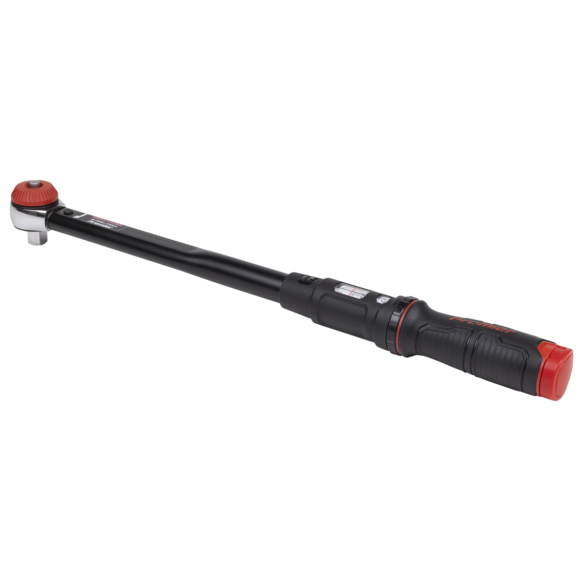 Sealey Premier Black Calibrated Micrometer Torque Wrench with 1/2"Sq Push-Through Drive 40-200Nm STW924