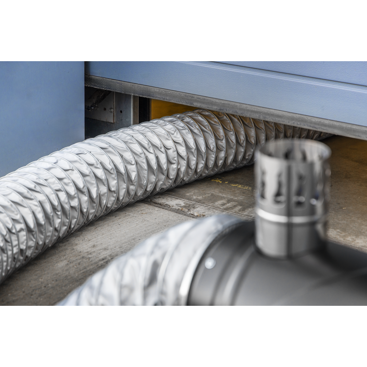 Sealey Space Warmer® Indirect Kerosene/Diesel Heater 102,000Btu/hr with 5M Ducting ABI1000COMBO