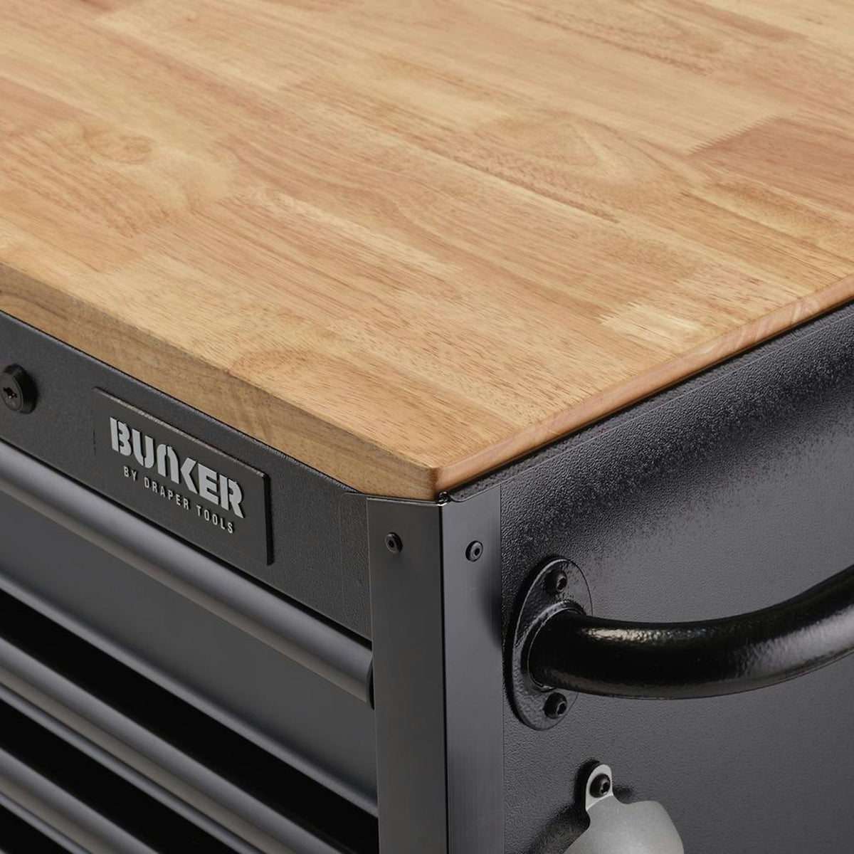 BUNKER 15 Drawer Workbench Roller Tool Cabinet, 72", Grey 27242 - image 7