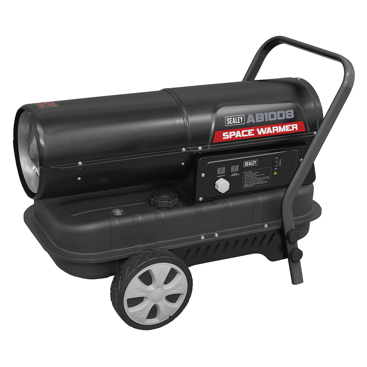 Sealey Space Warmer® Kerosene/Diesel Heater with Wheels 100,000Btu/hr AB1008
