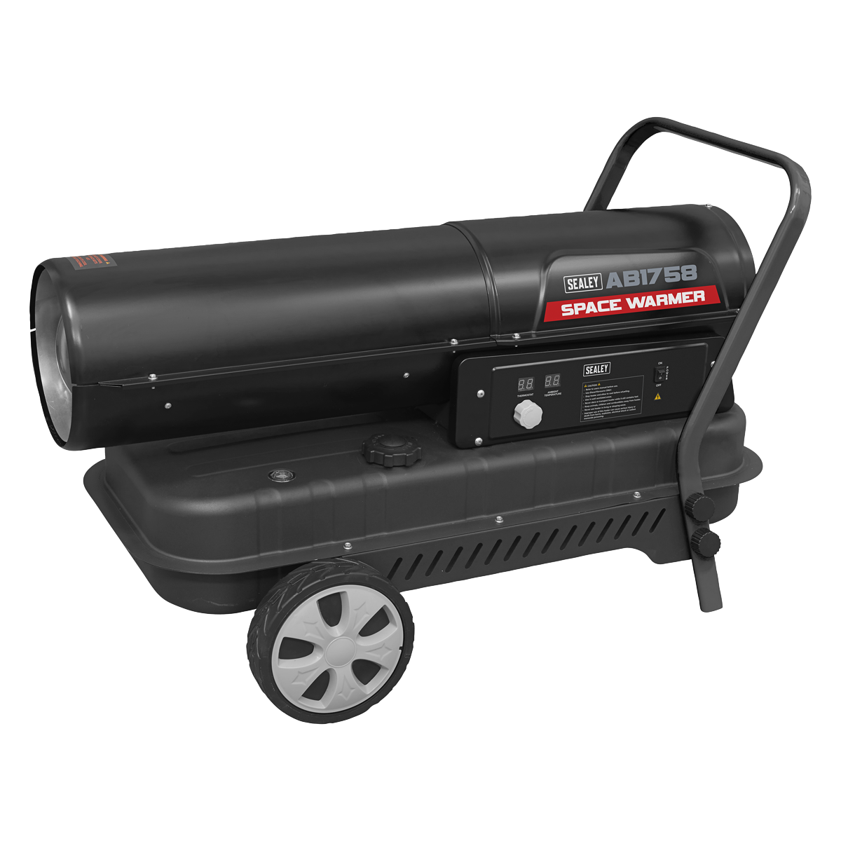 Sealey Space Warmer® Kerosene/Diesel Heater with Wheels 175,000Btu/hr AB1758