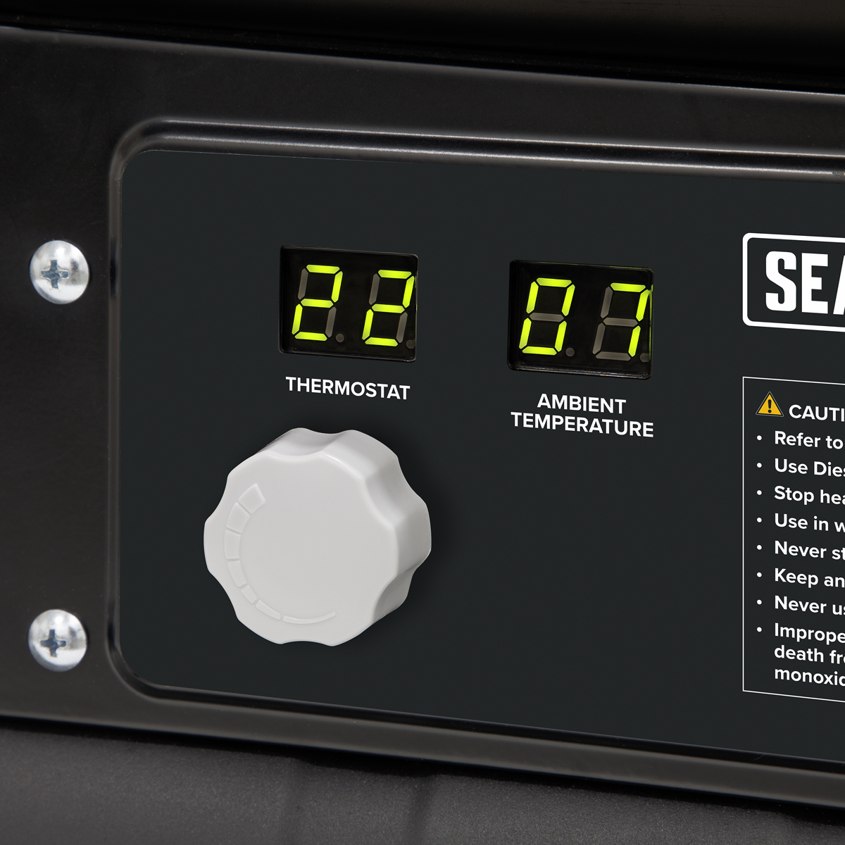 Sealey Space Warmer® Kerosene/Diesel Heater without Wheels 35,000Btu/hr AB350