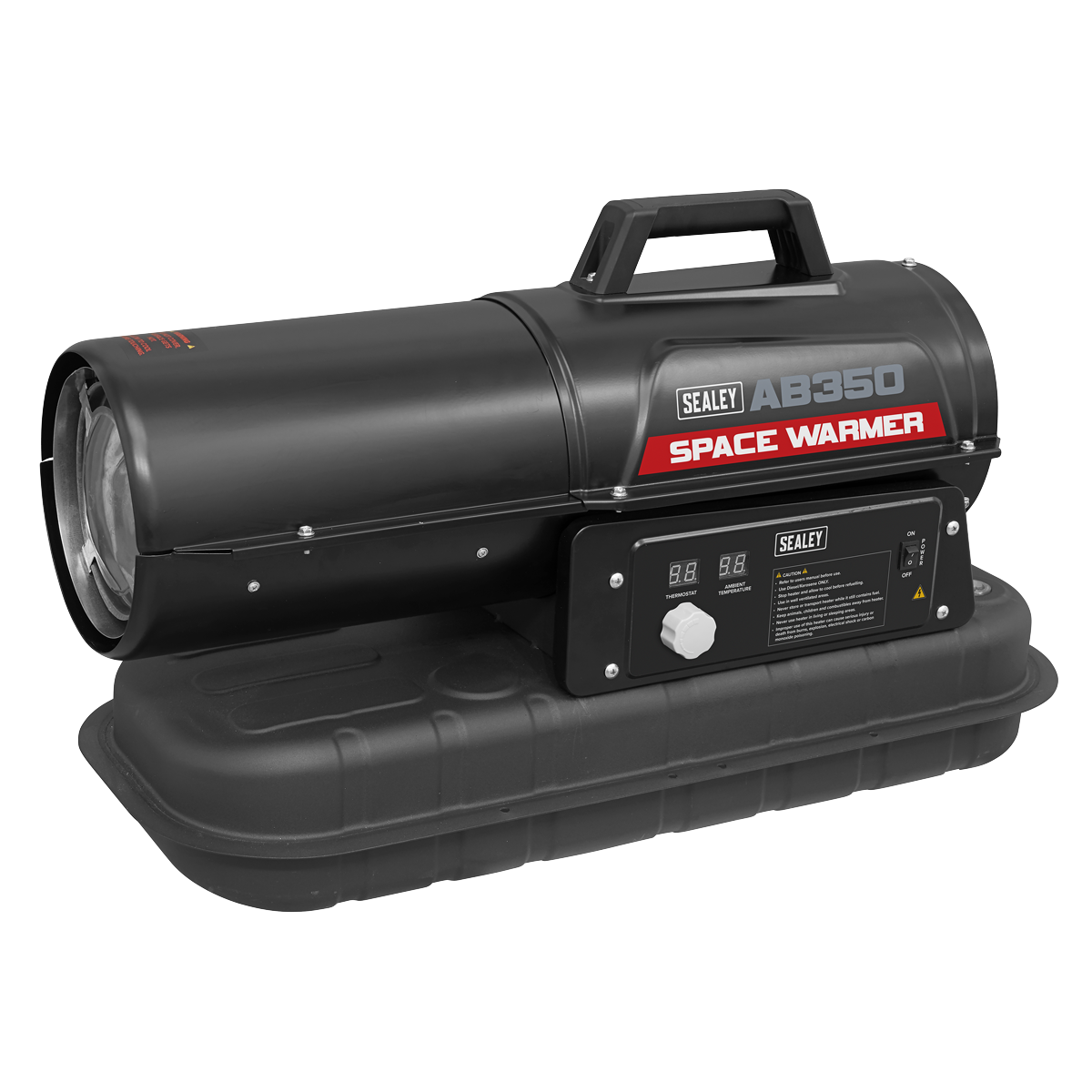 Sealey Space Warmer® Kerosene/Diesel Heater without Wheels 35,000Btu/hr AB350