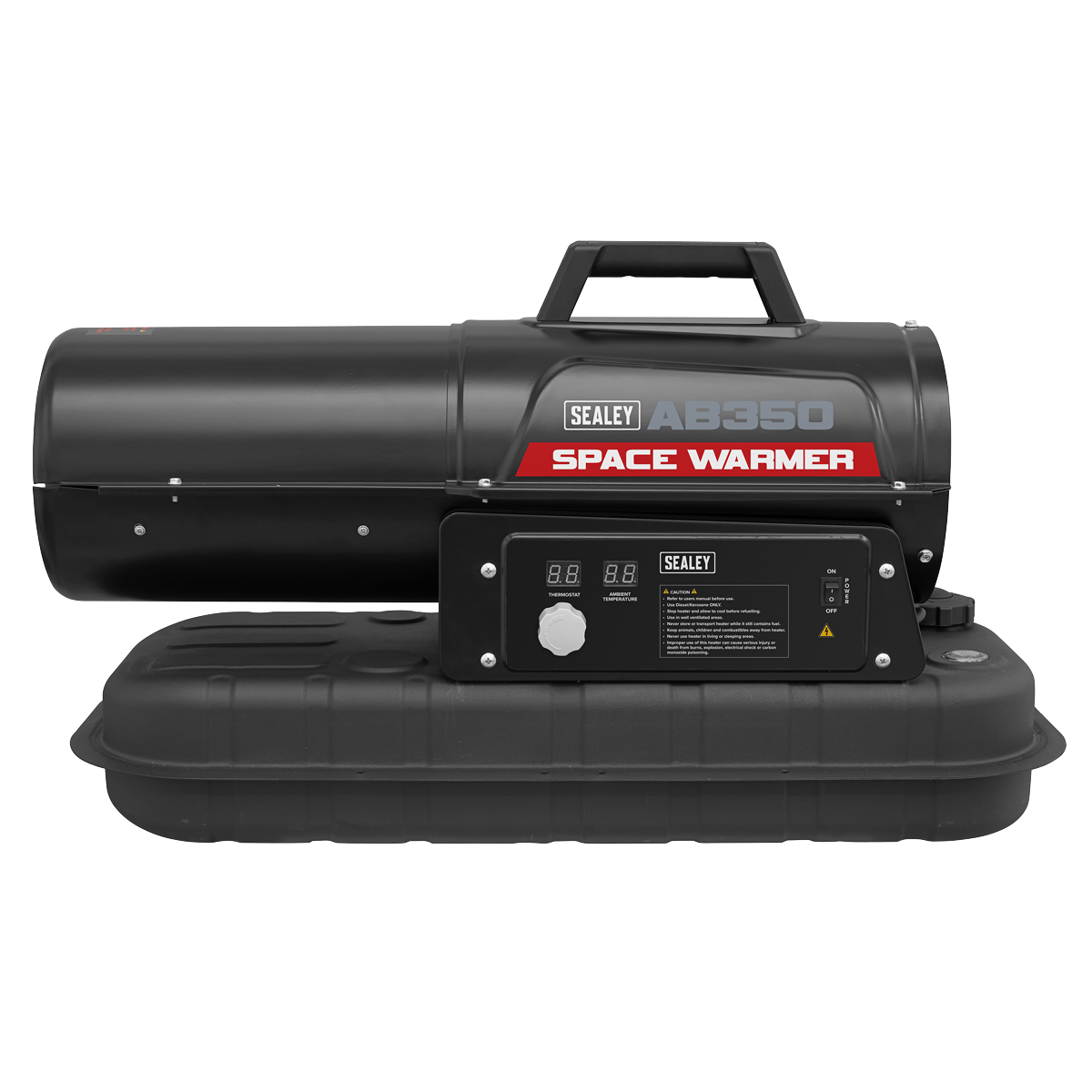 Sealey Space Warmer® Kerosene/Diesel Heater without Wheels 35,000Btu/hr AB350