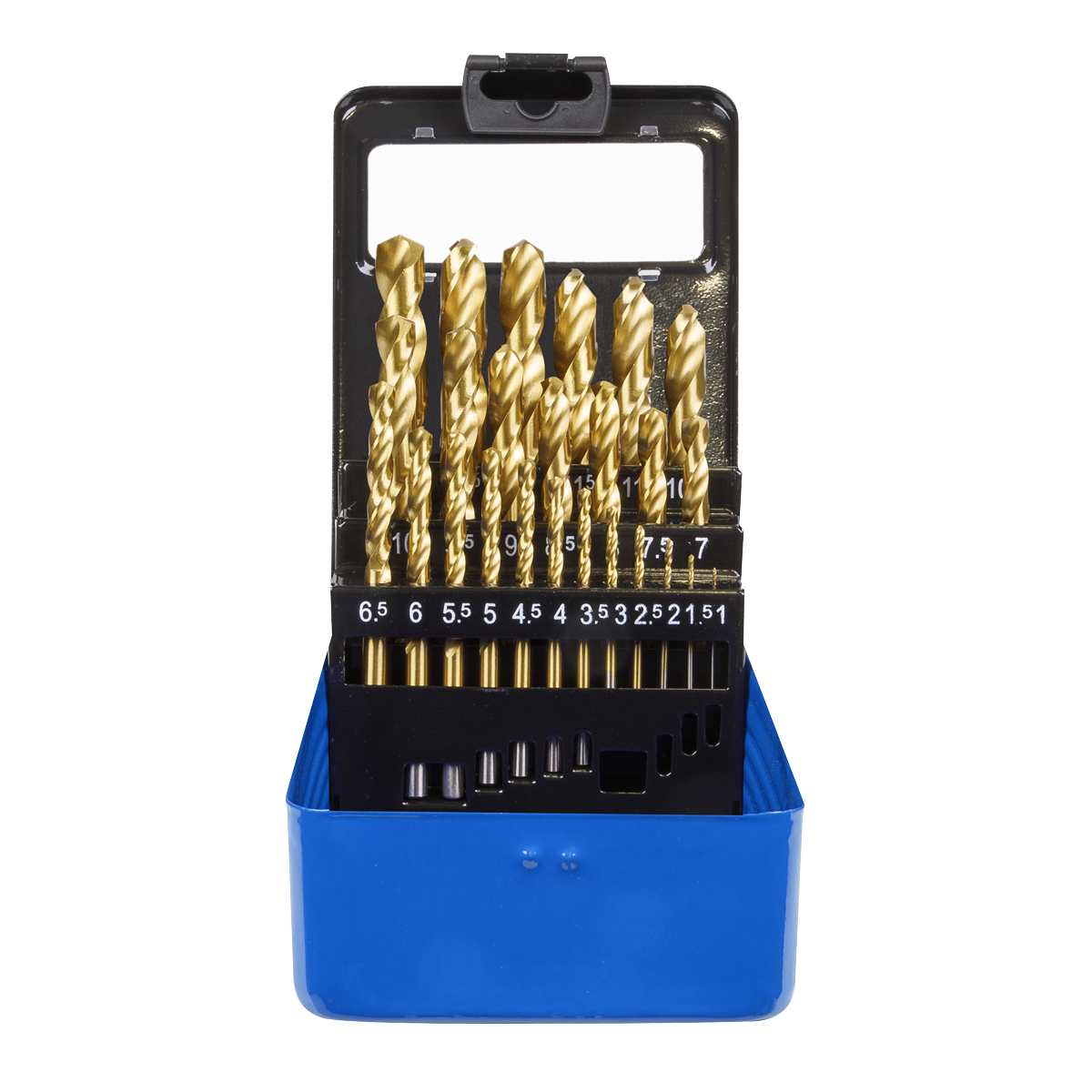Sealey HSS Fully Ground Drill Bit Set 25pc - DIN 338 AK4725
