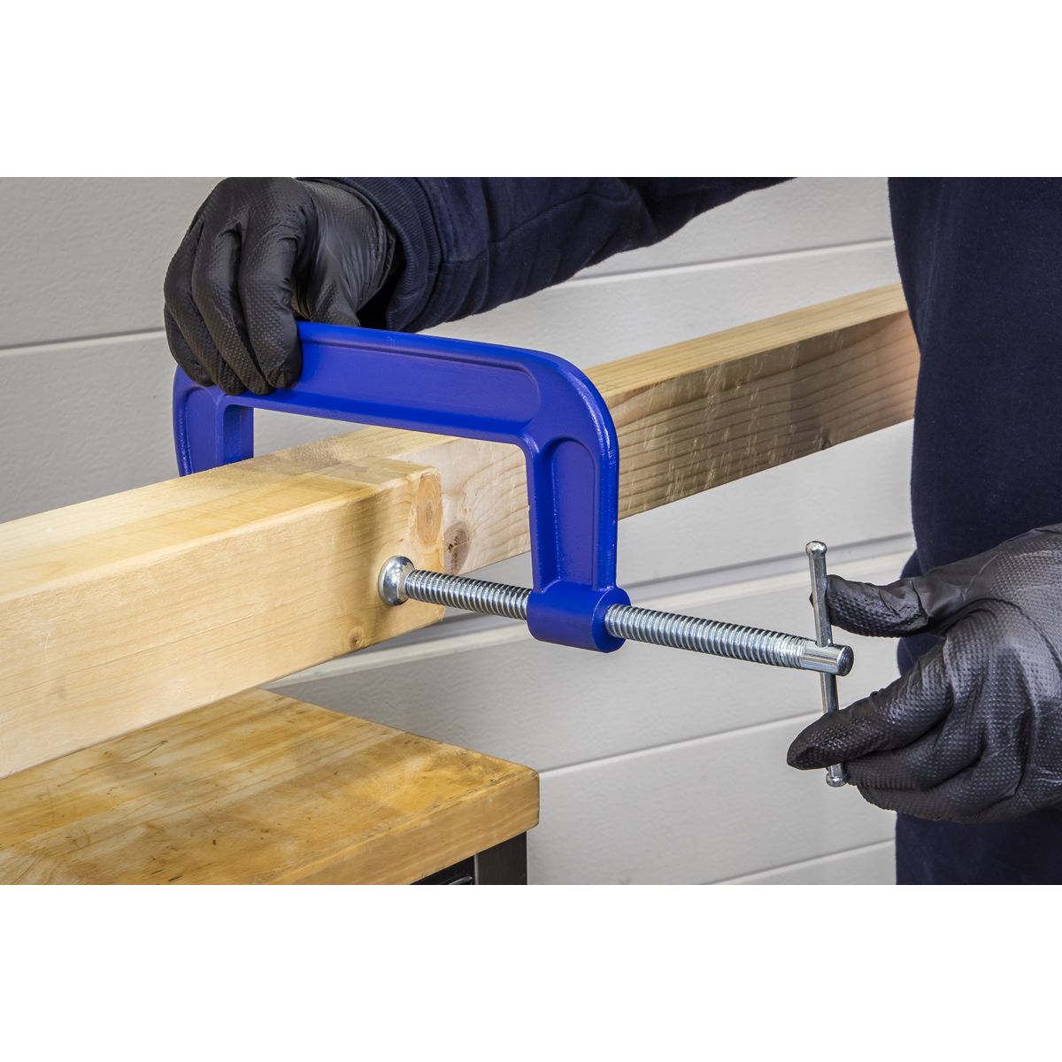 Sealey G-Clamp 150mm 4pc AK60064