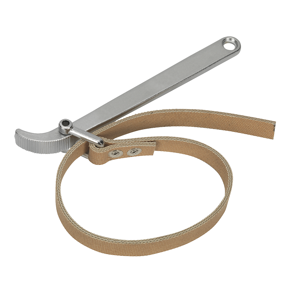 Sealey Oil Filter Strap Wrench 60-140mm Capacity AK6404