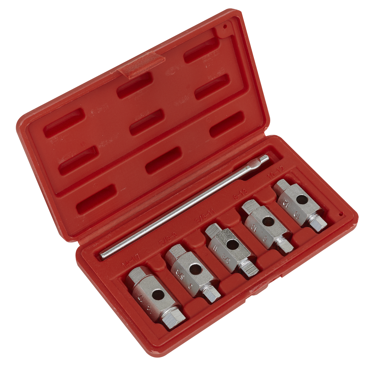 Sealey Double End Drain Key Set 6pc AK659