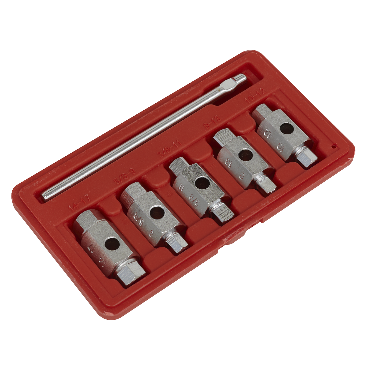 Sealey Double End Drain Key Set 6pc AK659