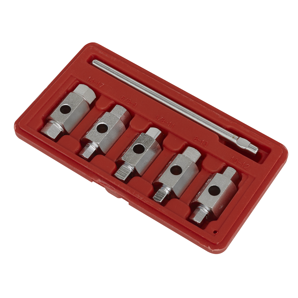Sealey Double End Drain Key Set 6pc AK659