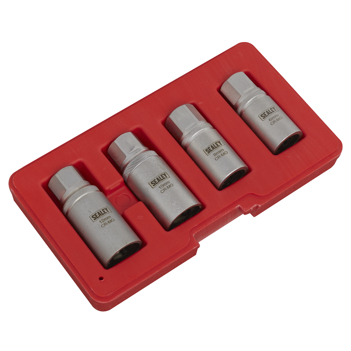 Sealey Metric Stud Extractor Set 1/2"Sq Drive 4pc AK723