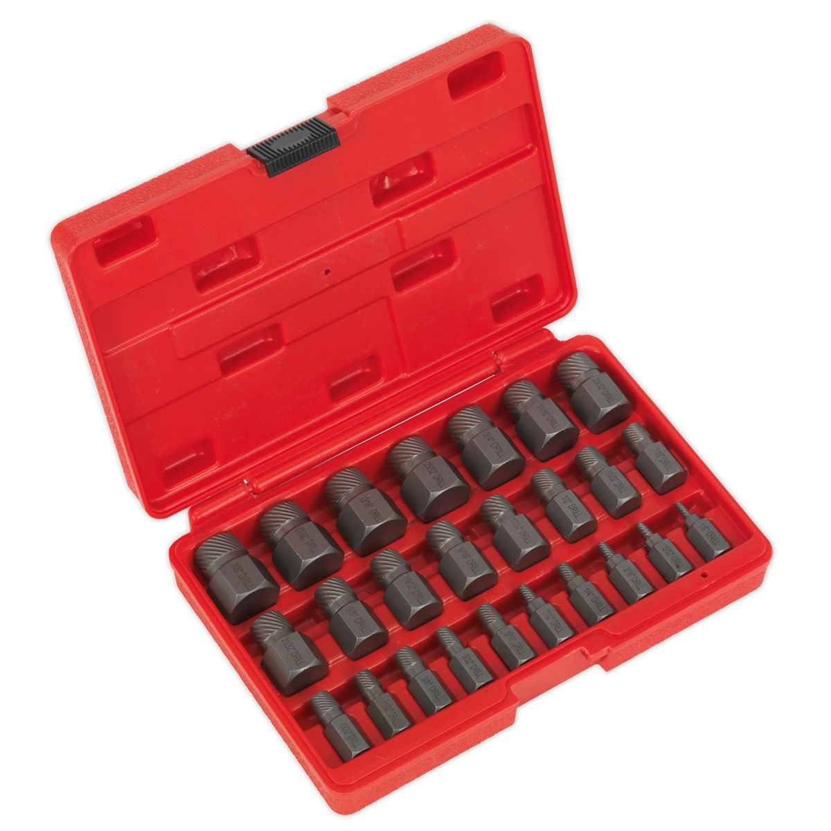 Sealey Multi-Spline Screw Extractor Set 25pc AK8182