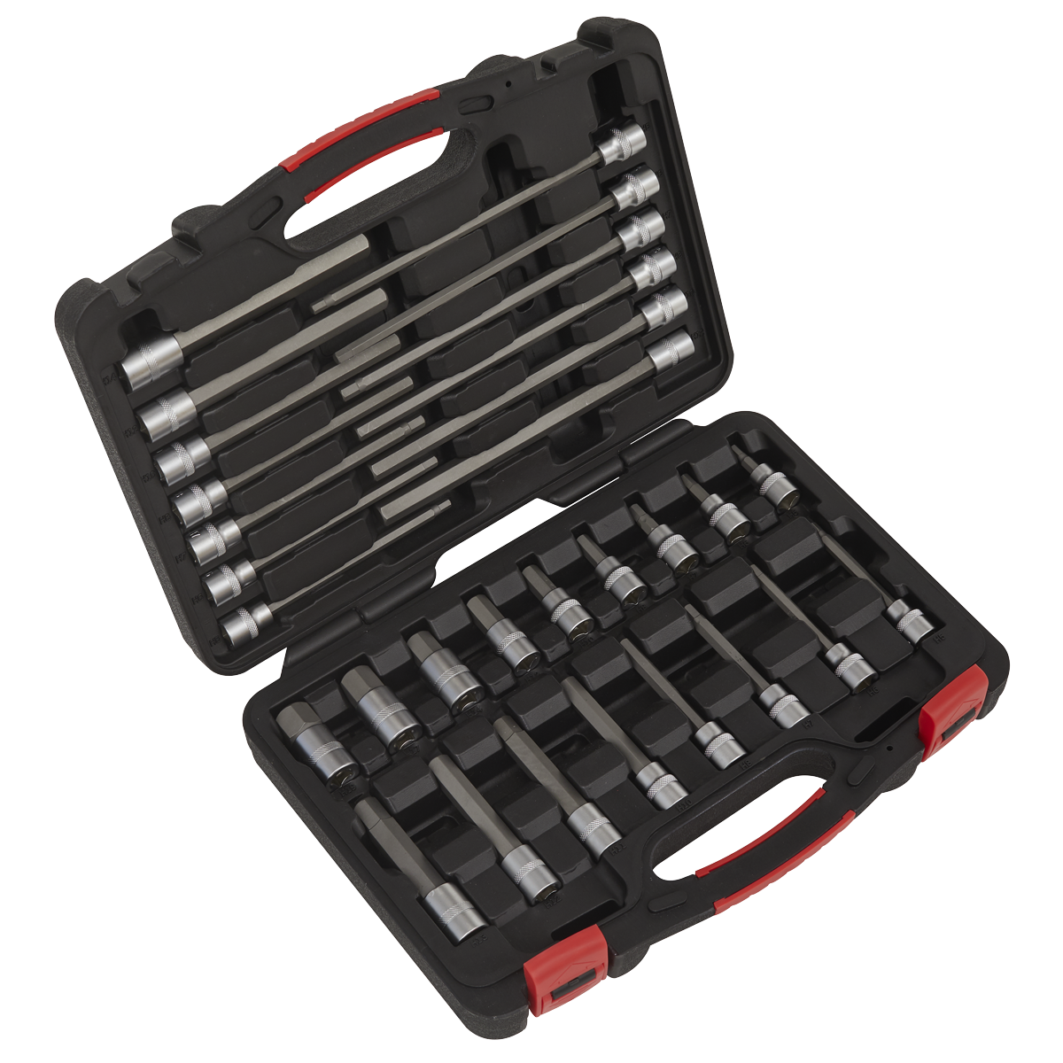 Sealey Premier Platinum Hex Socket Bit Set 3/8"Sq Drive 30pc AK89000